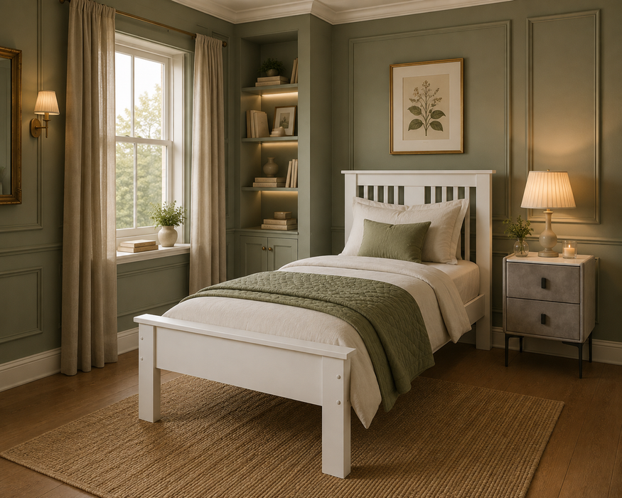 Hanna 3ft Slatted Bedframe