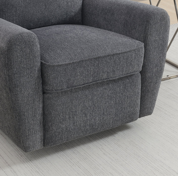 Hanover Swivel Chair Dark Grey.