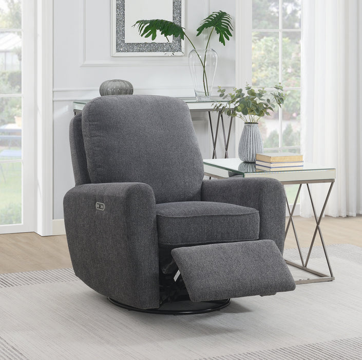 Hanover Swivel Chair Dark Grey
