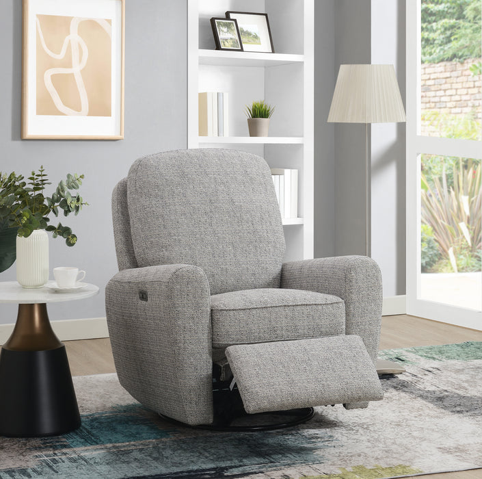 Hanover Swivel Recliner Chair Bromley Stone2