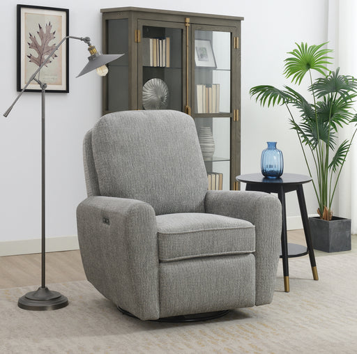 Hanover Swivel Recliner Chair Grey