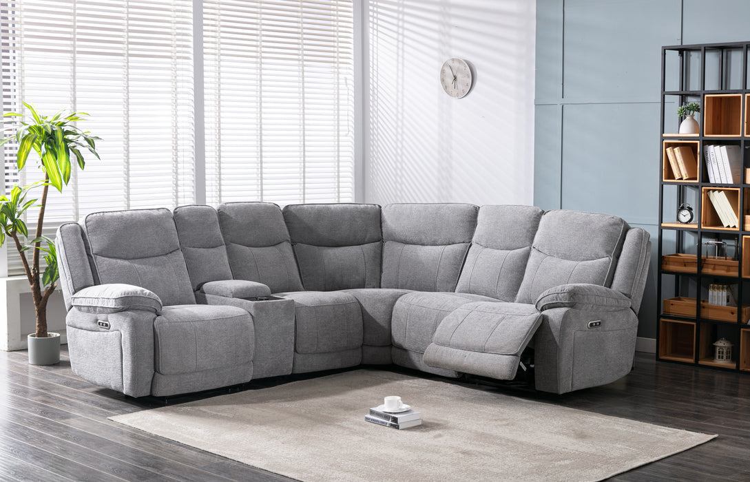 Herbert Electric Recliner Corner Sofa