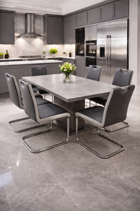 Iago Dining Set with 6 Chairs