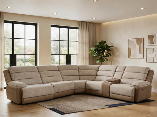 Isabelle Corner Sofa Electric Recliner