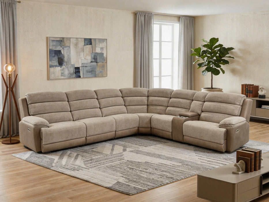 Isabelle Electric Recliner Corner Sofa