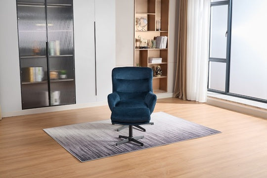 Isla Swivel Recliner with Footstool