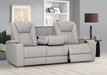 Jesse 3 Seater Electric Recliner with Tray & Power Headrest