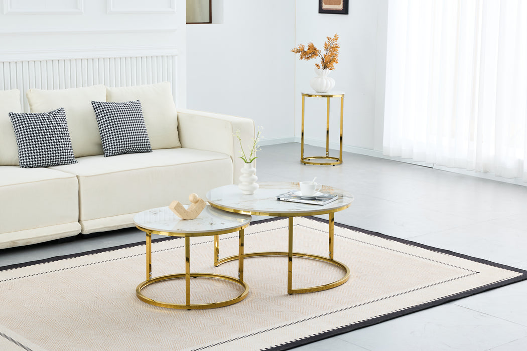 Kas Round Nest of Tables