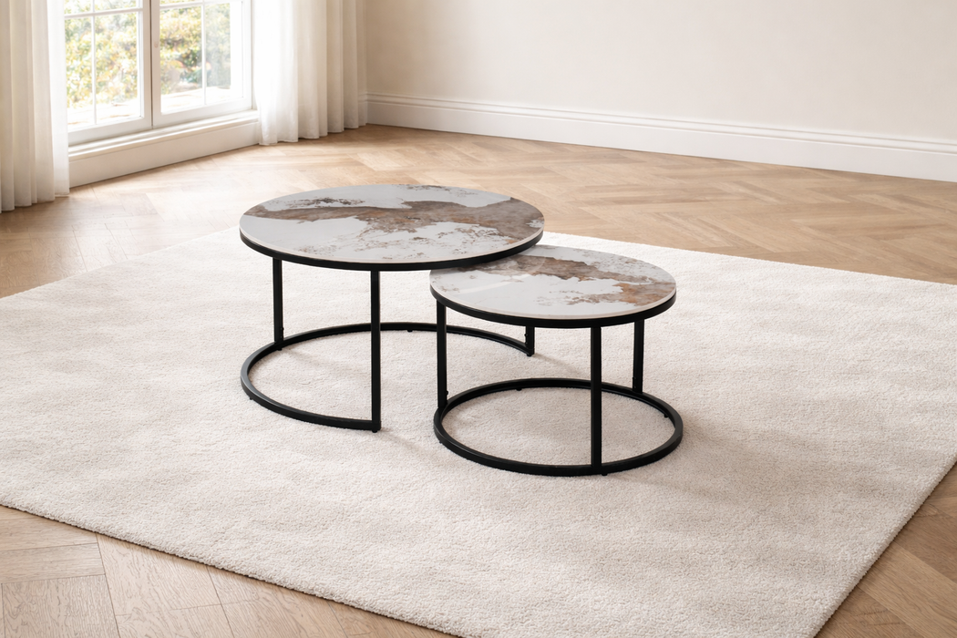 Kas Round Nest of Tables