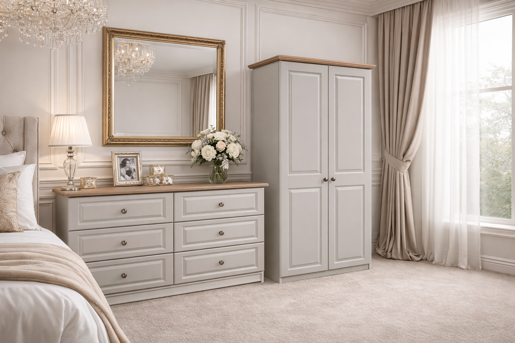 Kinvara 3+3 Deep Drawer Wide Chest