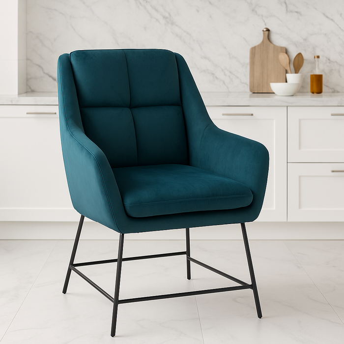 Klaus Velvet Dining Chair