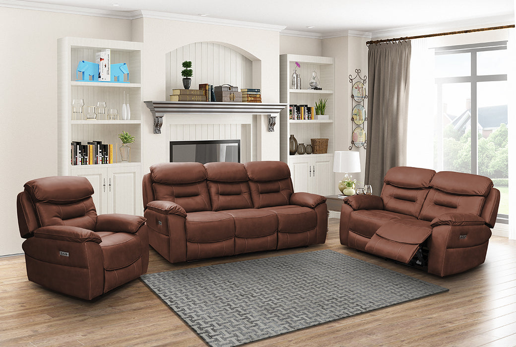 Leon 3 Seater Recliner with Table & WC