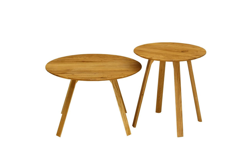 Marco Lamp Table Solid Oak
