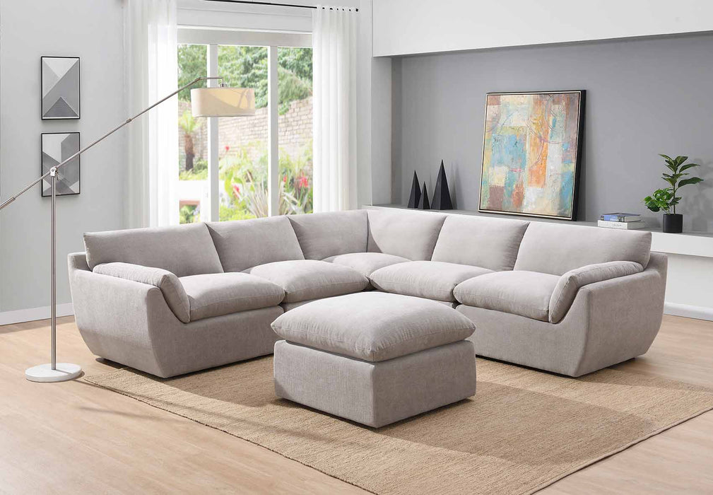 Malton 2-C-2 W/ Ottoman Sectional Corner Sofa