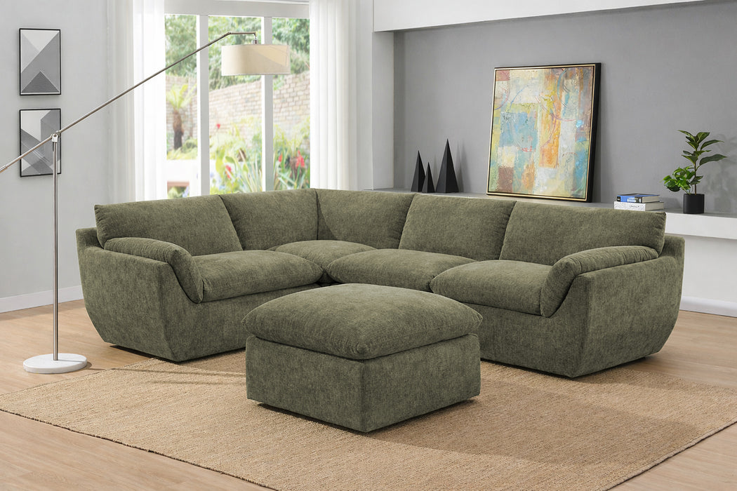 Malton 2-C-2 W/ Ottoman Sectional Corner Sofa