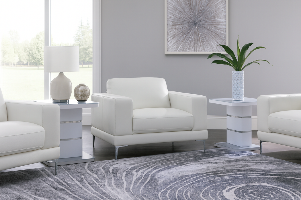 Modena Lamp Table - Light Grey