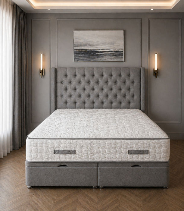 Pluto 6ft Ottoman Base - Grey