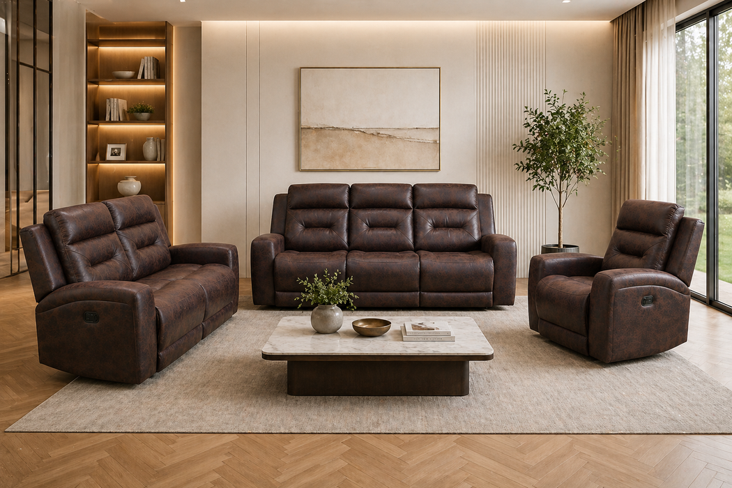 Monica 3+2+1 Manual Recliners Offer