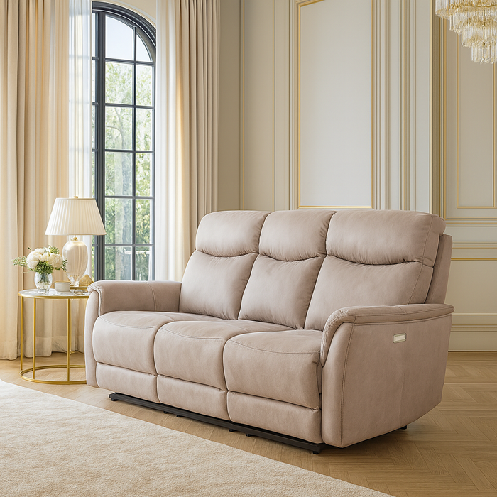 Mortimer 3 Seater Electric Recliner
