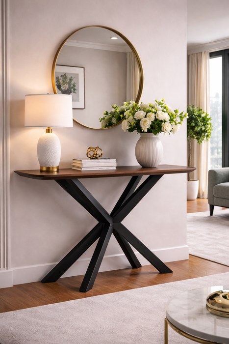 Nevada Curved Console Table