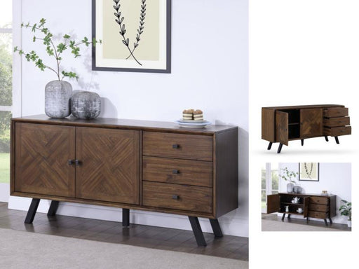 Nevada Triple Sideboard 2 Door & 3 Drawer
