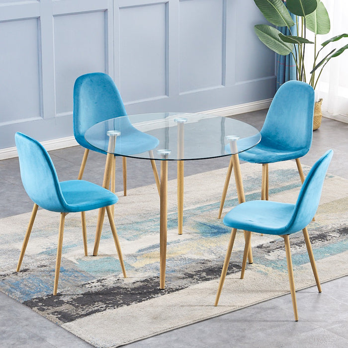 Oslo Velvet Dining Chair