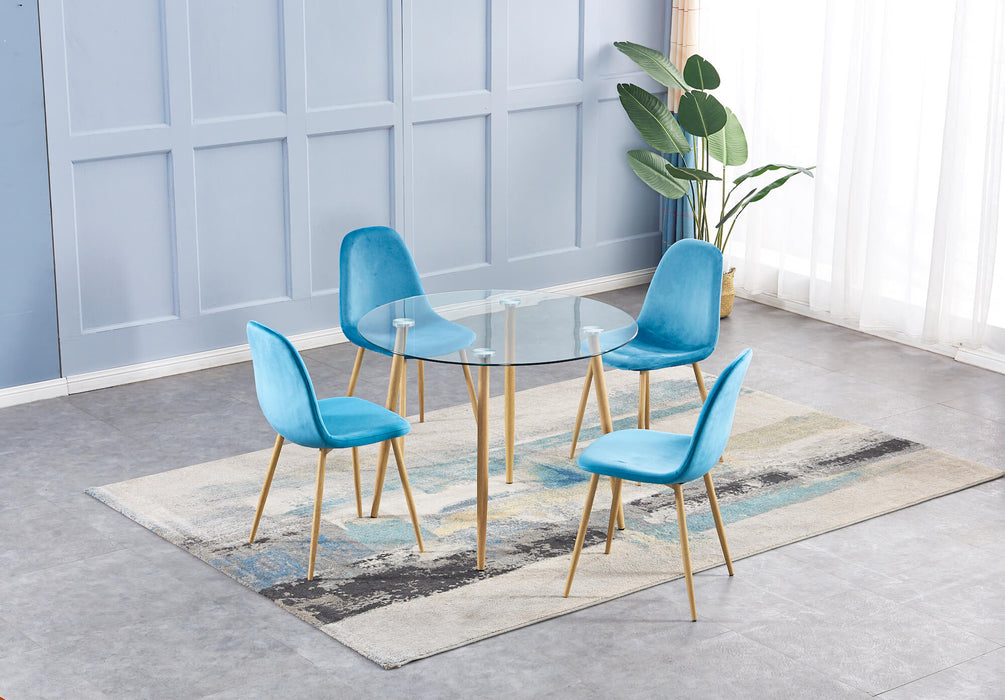 Oslo Velvet Dining Chair