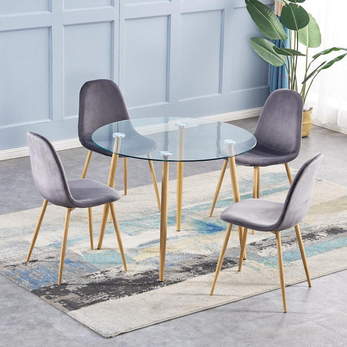 Oslo Velvet Dining Chair