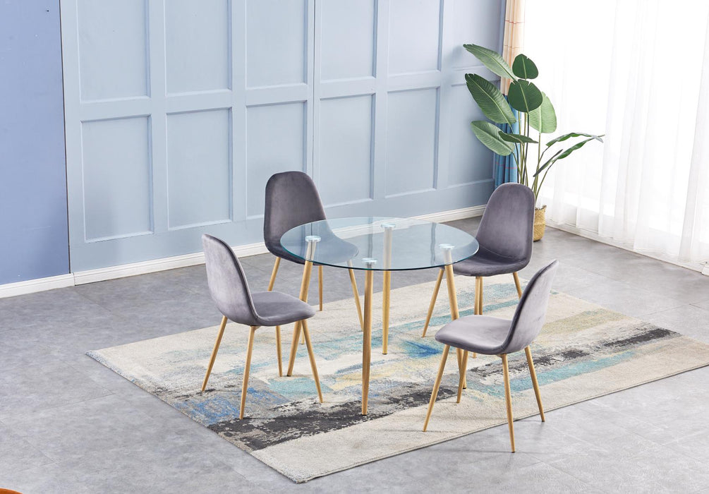 Oslo Velvet Dining Chair