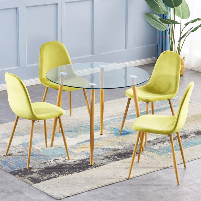 Oslo Velvet Dining Chair