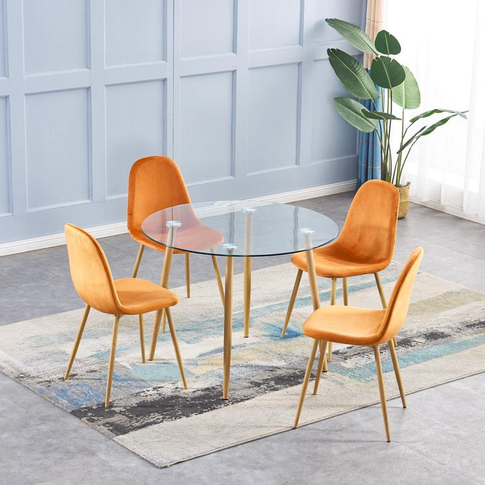 Oslo Velvet Dining Chair