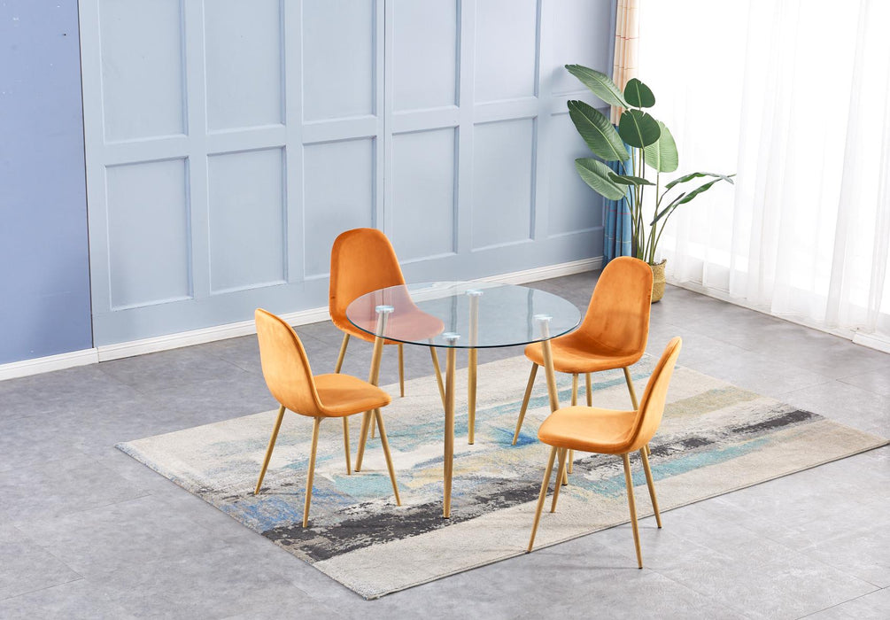 Oslo Velvet Dining Chair