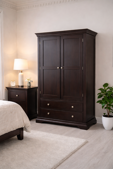 Odyssey Double Wardrobe with Drawers