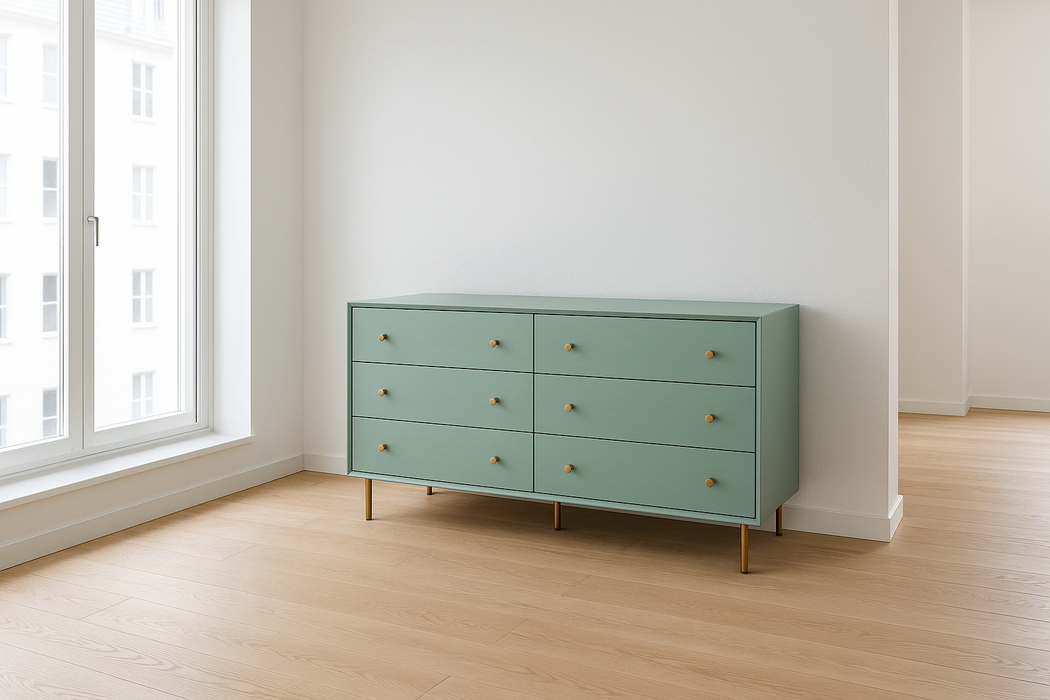 Olivia 6 Drawer Wide Chest-SOLD OUT