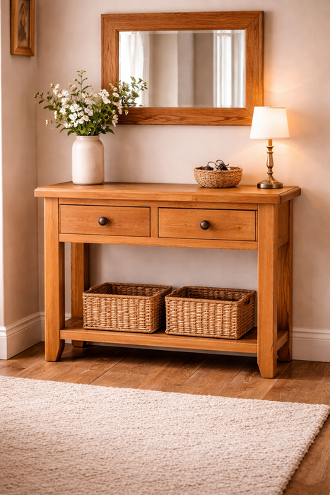Oscar 2 Drawer Console Table