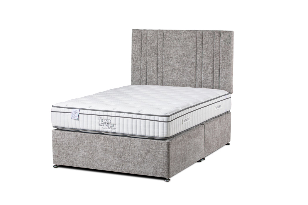 Oslo Bedframe & Headboard Grey
