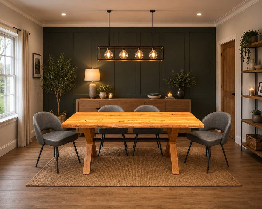 Ralph 2 Metre Oak Table