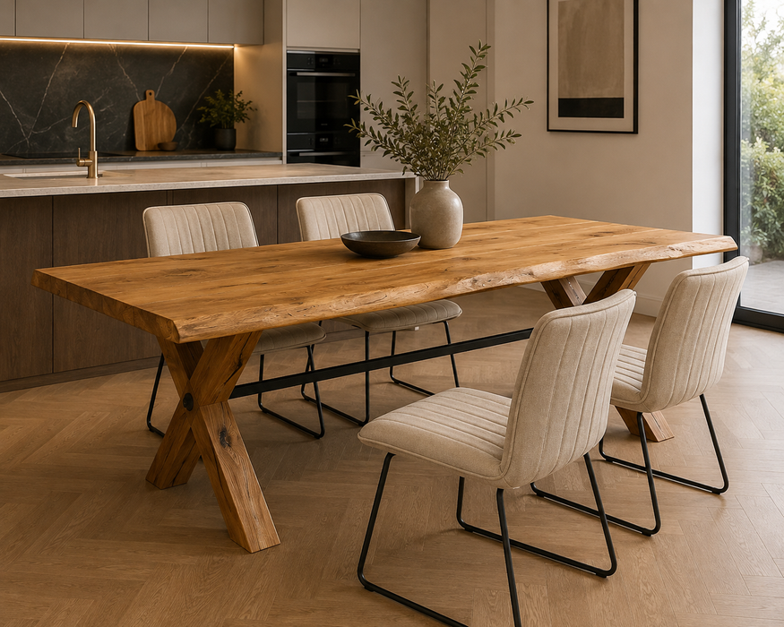 Ralph 1.8 Metre Oak Dining Table