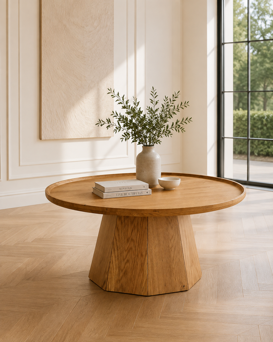 Ralph Oak Coffee Table