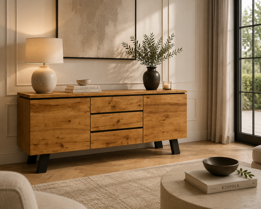 Ralph Oak Sideboard