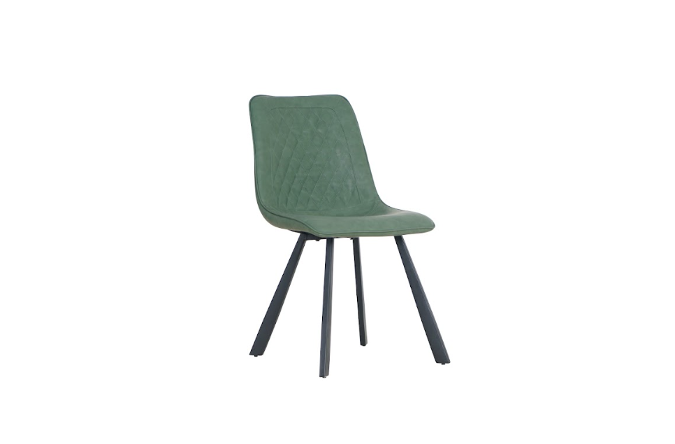 Retro Dining Chair Light Green