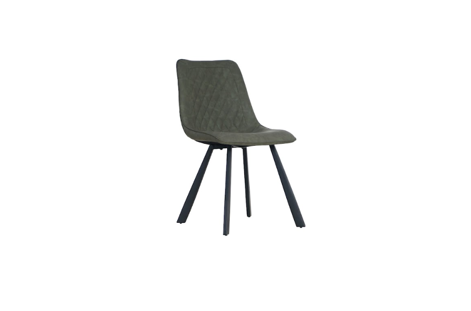 Retro Dining Chair Light Grey