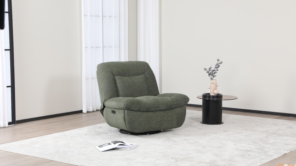 Ebba Reclining Swivel Chair