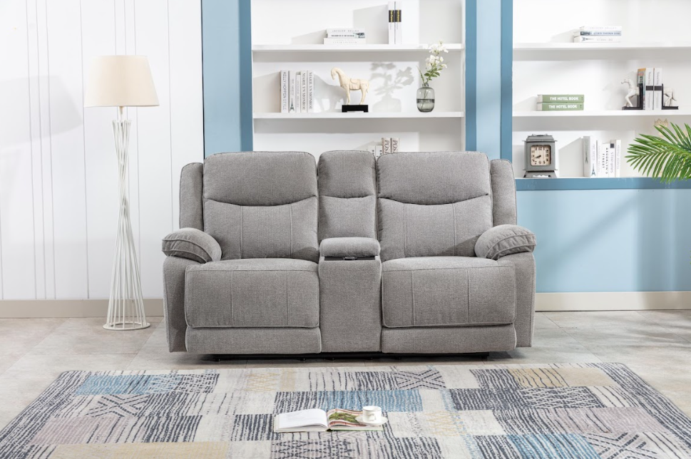 Herbert 2 Seater Recliner W/ Console