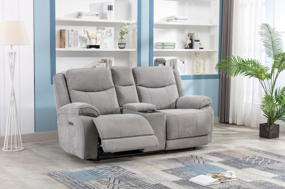 Herbert 2 Seater Recliner W/ Console