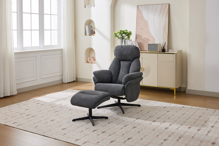 Sloane Swivel Leisure Chair & Footstool