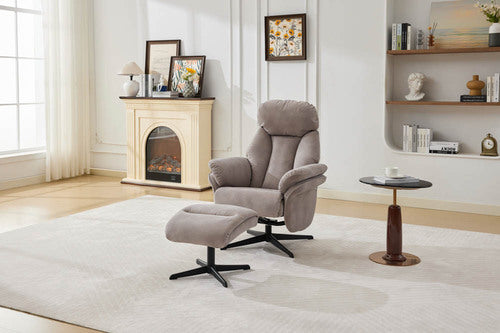 Sloane Swivel Leisure Chair & Footstool