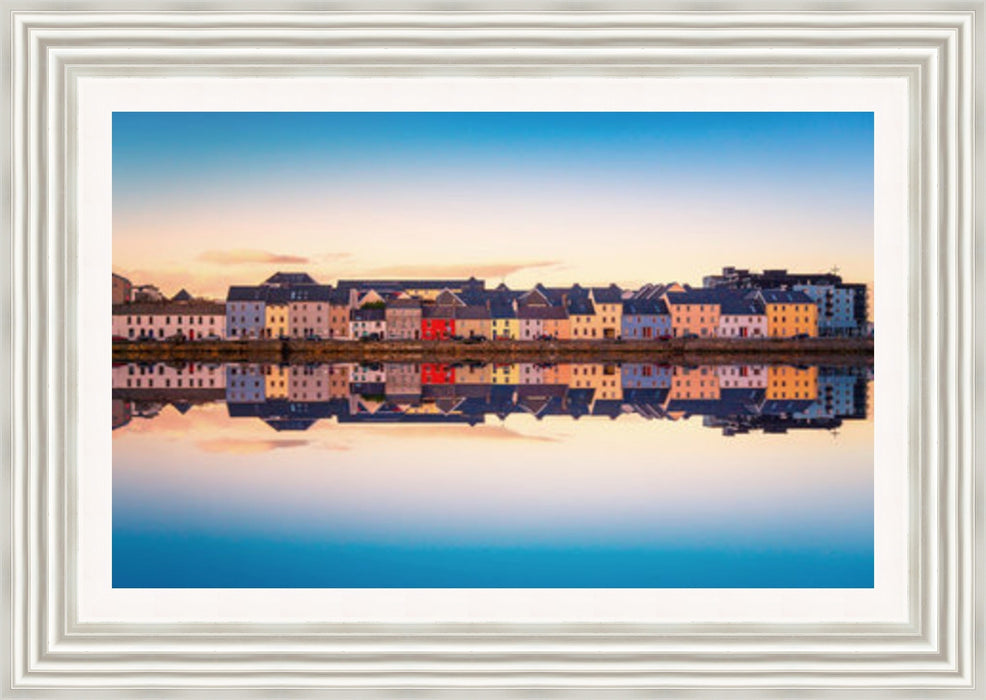 Sunset View The Claddagh Galway - Rectangle Small