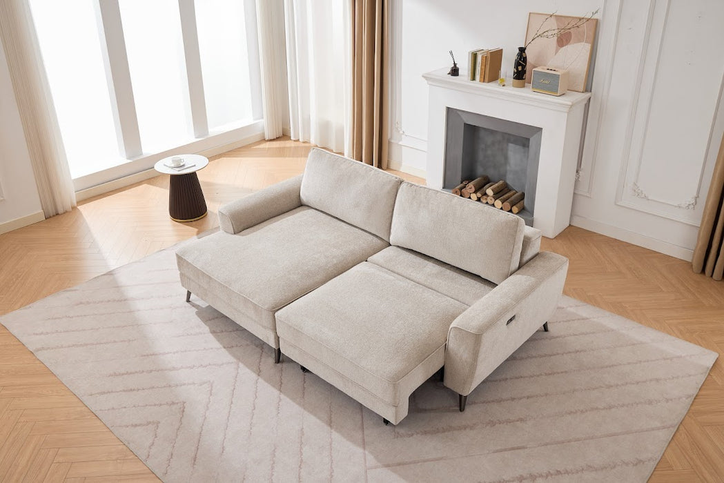 Thurso Sectional Power Bed RHF