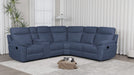 Verona Blue Corner Sofa